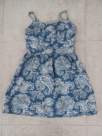 Robe bleu