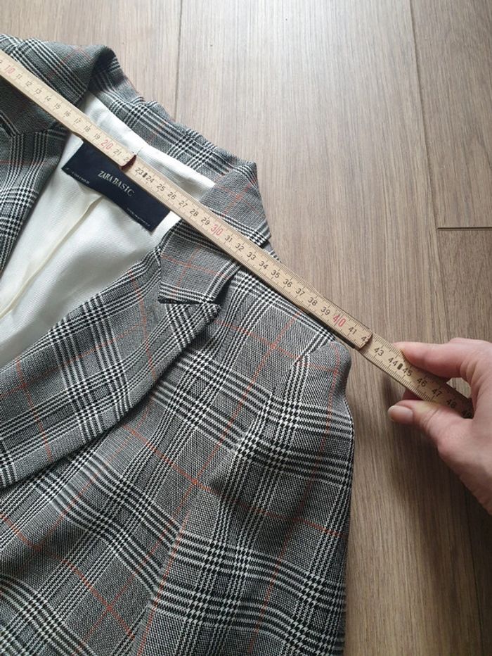 Blazer zara prince de Galles gris - photo numéro 8