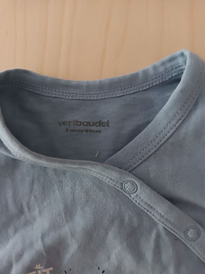 Lot petit tigre Vertbaudet 3 mois - photo numéro 7