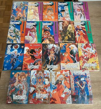 Lot de 19 manga bastard !!
