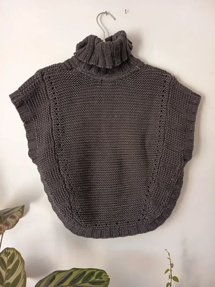Poncho maille - photo numéro 3