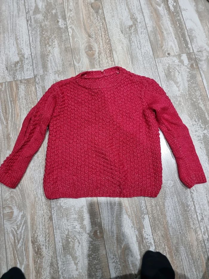 Pull chaud #orianablfille5ans