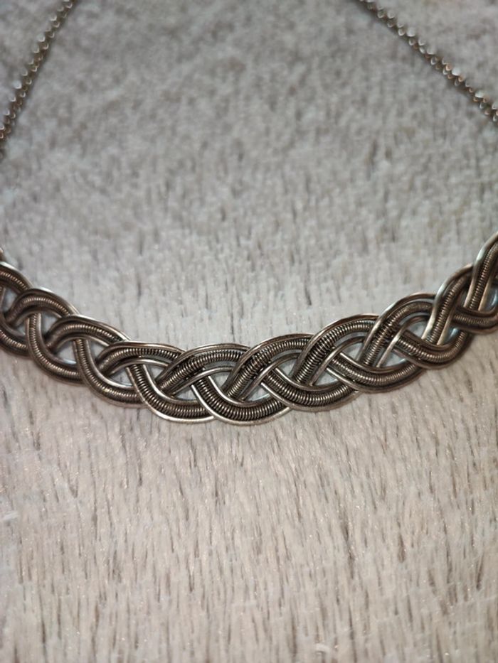 Collier argenté