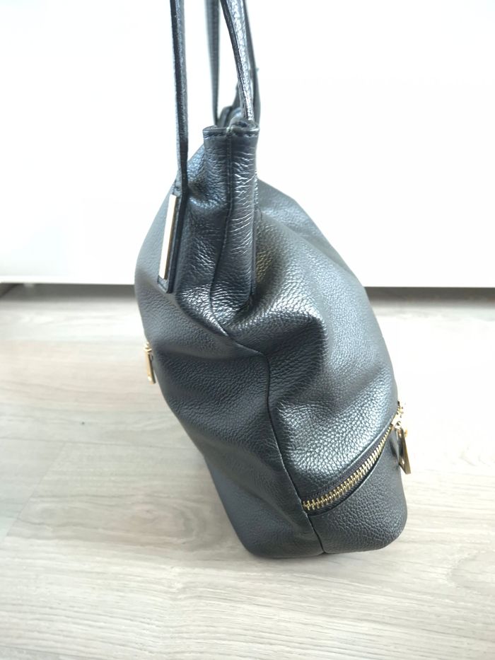 Sac à main en cuir the genuine leather - photo numéro 8