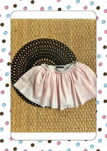 Jupon rose tulle