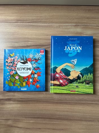 Lot de 2 livres sur le Japon Omaké Books