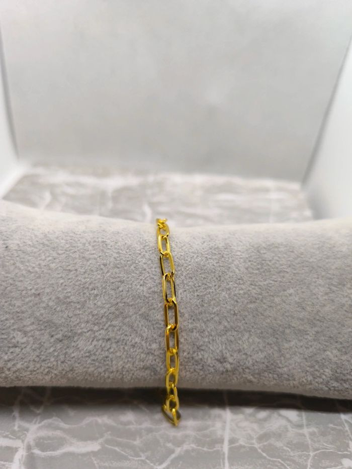 Bracelet doré , acier inoxydable , neuf