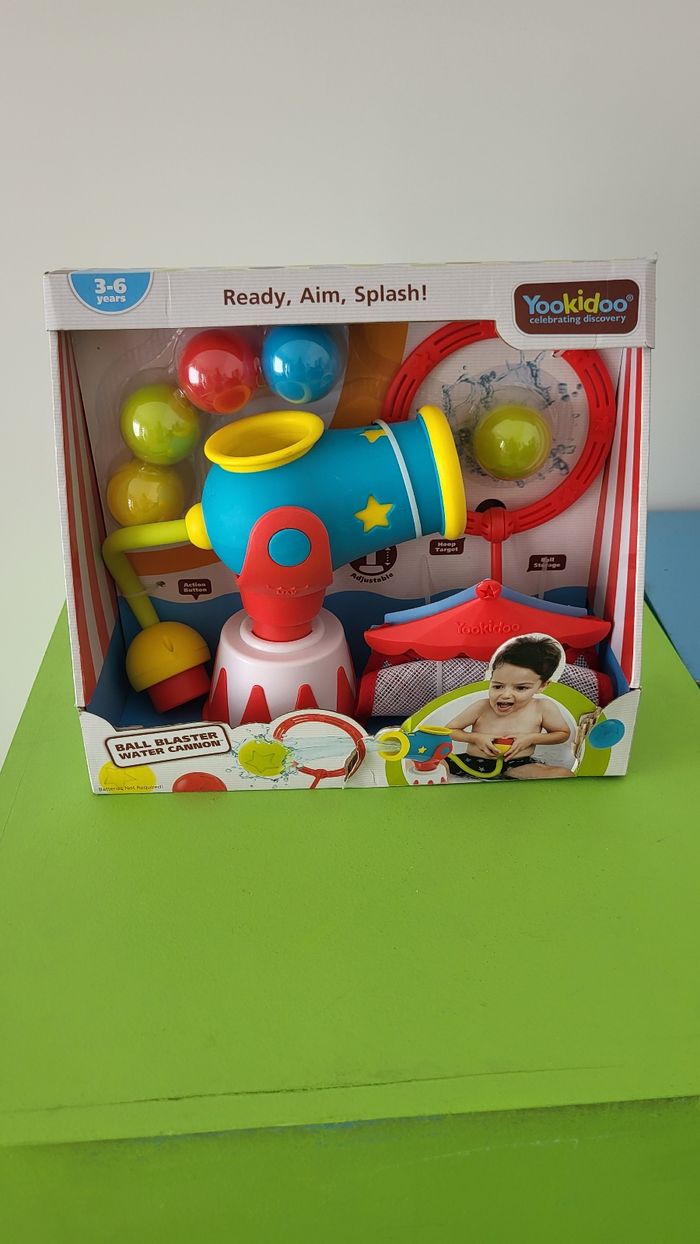 Canon à balle, jeu de bain Yookidoo