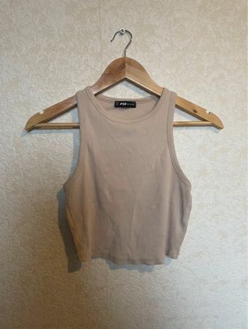 Top beige taille M