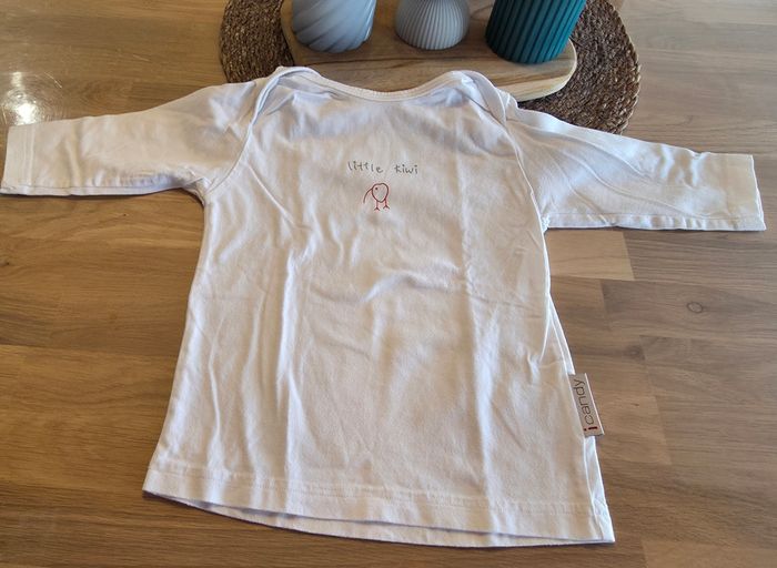 Tee-shirt ML coton 6-12 mois - photo numéro 2