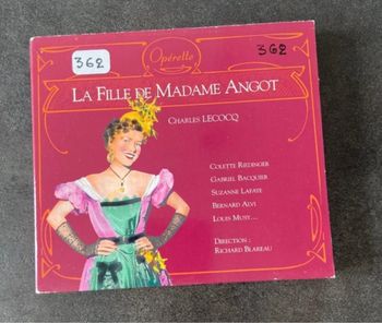 Album (2cd) opérette La fille de madame Angot