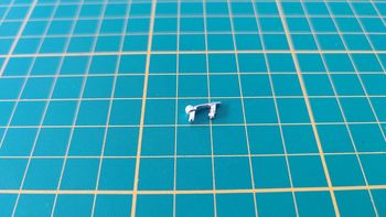 Poignée de porte pièce détachée miniature Bburago Burago Jaguar type E 1961 1/18 1/18e 1/18ème #B88