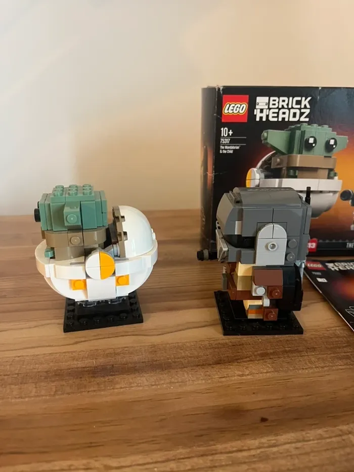 Lego Brick Headz - the Mandalorian & the Child - photo numéro 3