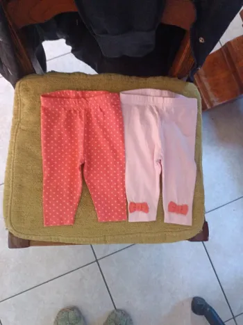 2 leggings Tissaia 3M.