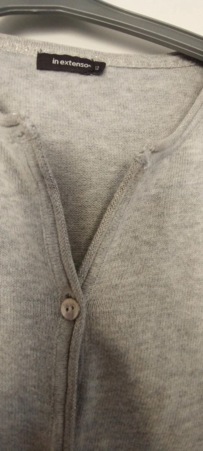 Gilet fille in extenso 12 ans - photo numéro 3