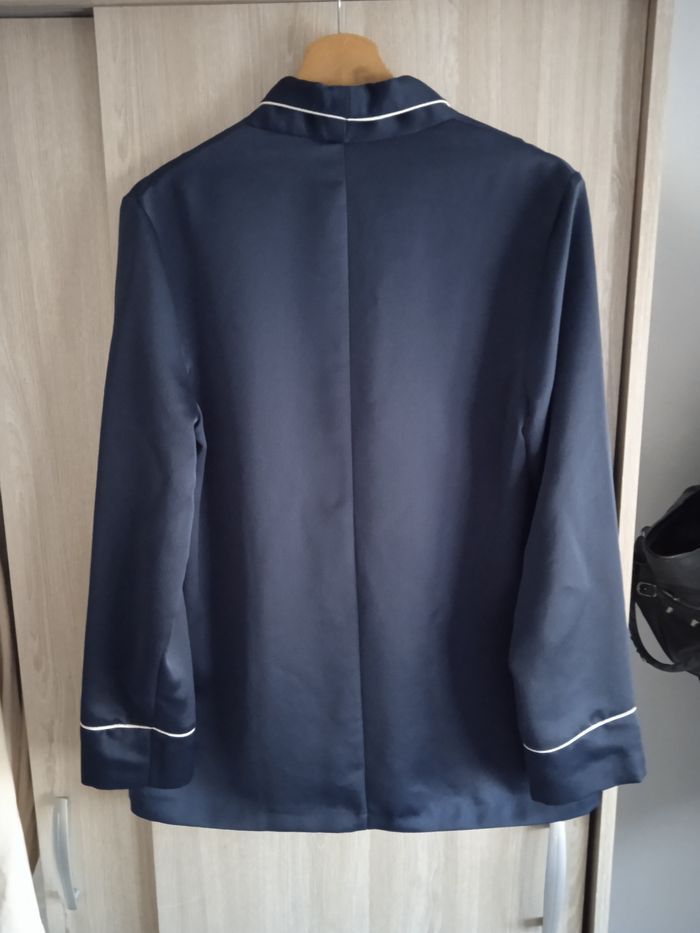 Superbe veste couleur bleu nuit - photo numéro 2