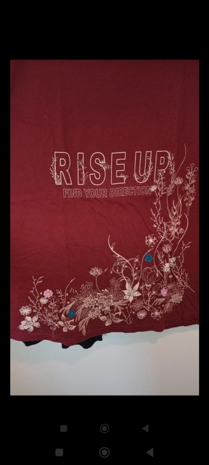 Lot pull + 2 tee-shirts manches mi-longues grande taille - photo numéro 5