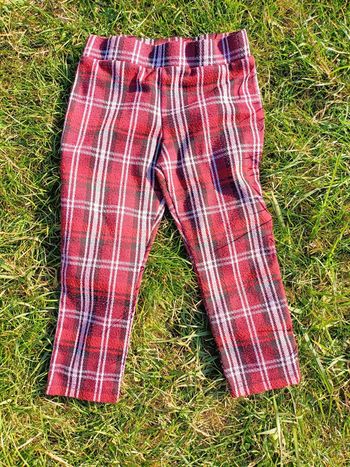 Pantalon style écossais