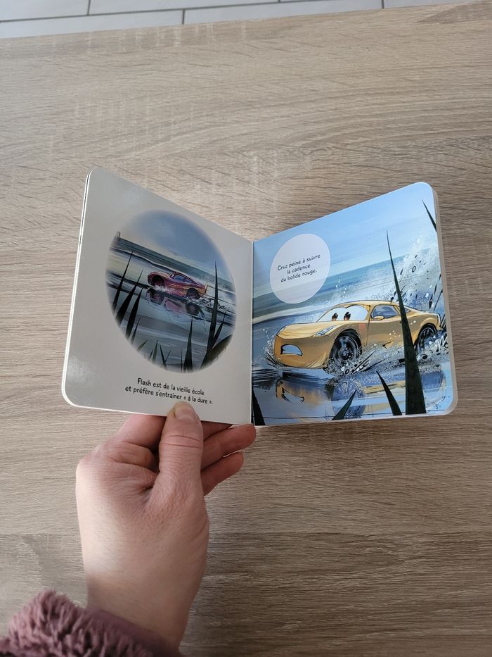 Livre L'entraînement de Flash MCqueen - photo numéro 5