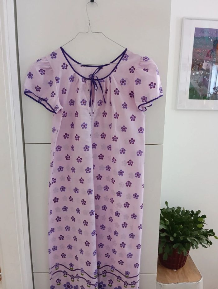 Chemise de nuit vintage à porter en robe taille - photo numéro 2