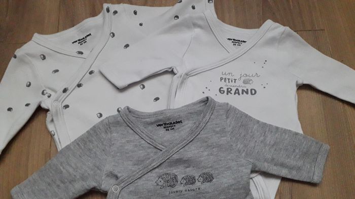 Lot de 3 bodies manches longues - photo numéro 3