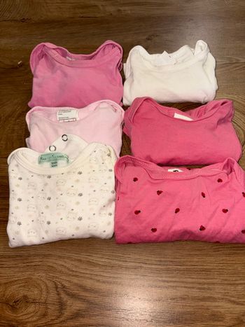 Lot de body bébé fille 3 mois 