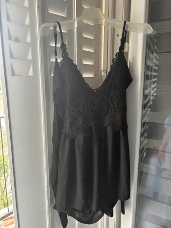 Combi short noir
