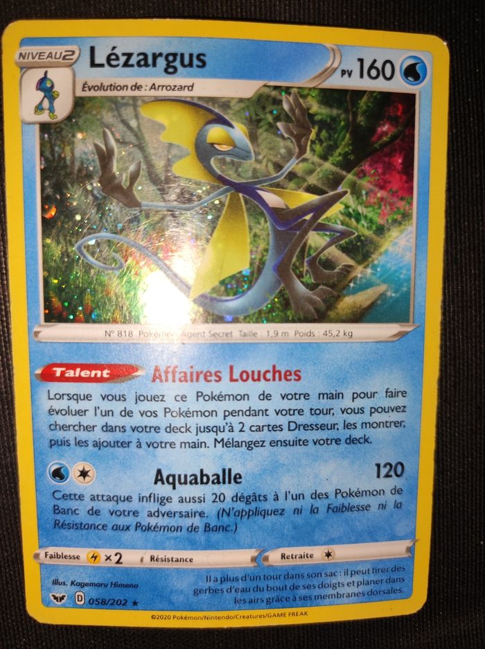 6 cartes Pokémon holo ou reverse - photo numéro 4