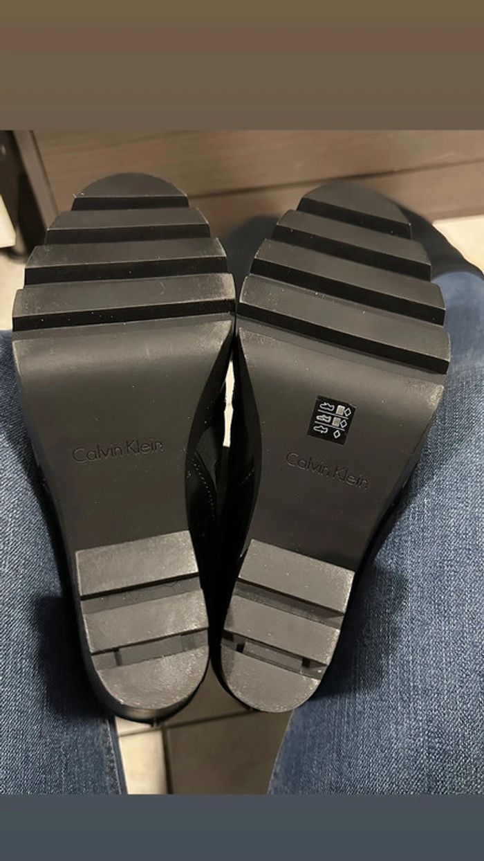 Bottes Genoux Calvin Klein Neuves Taille 38 - photo numéro 8