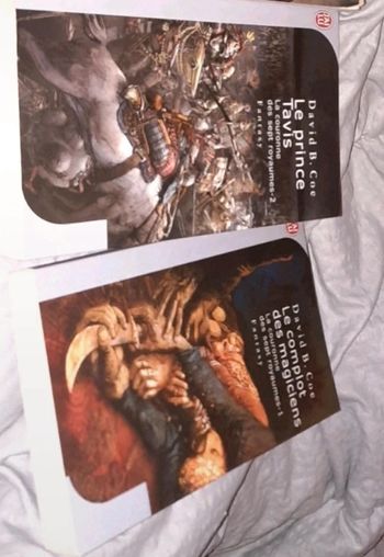 Lot 2 livre collection le complot des magiciens