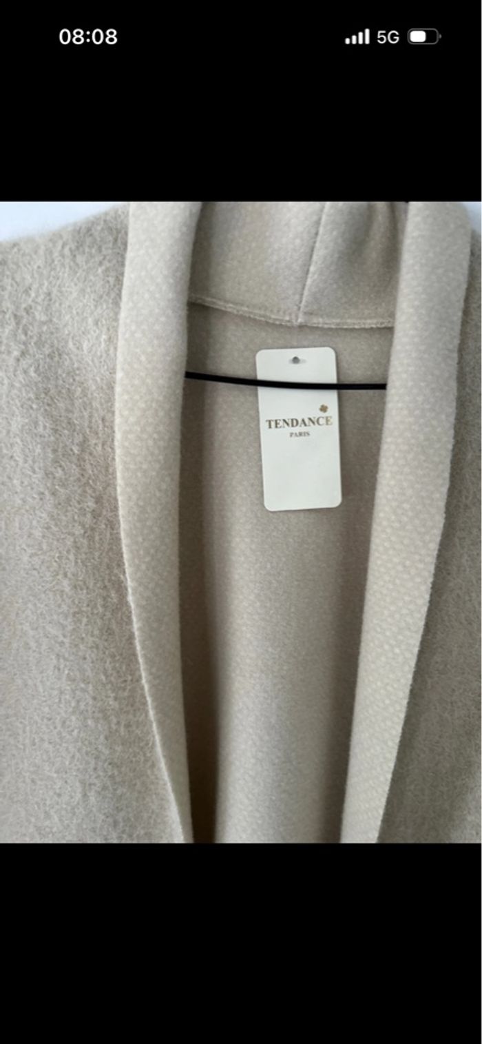 manteau beige - photo numéro 3