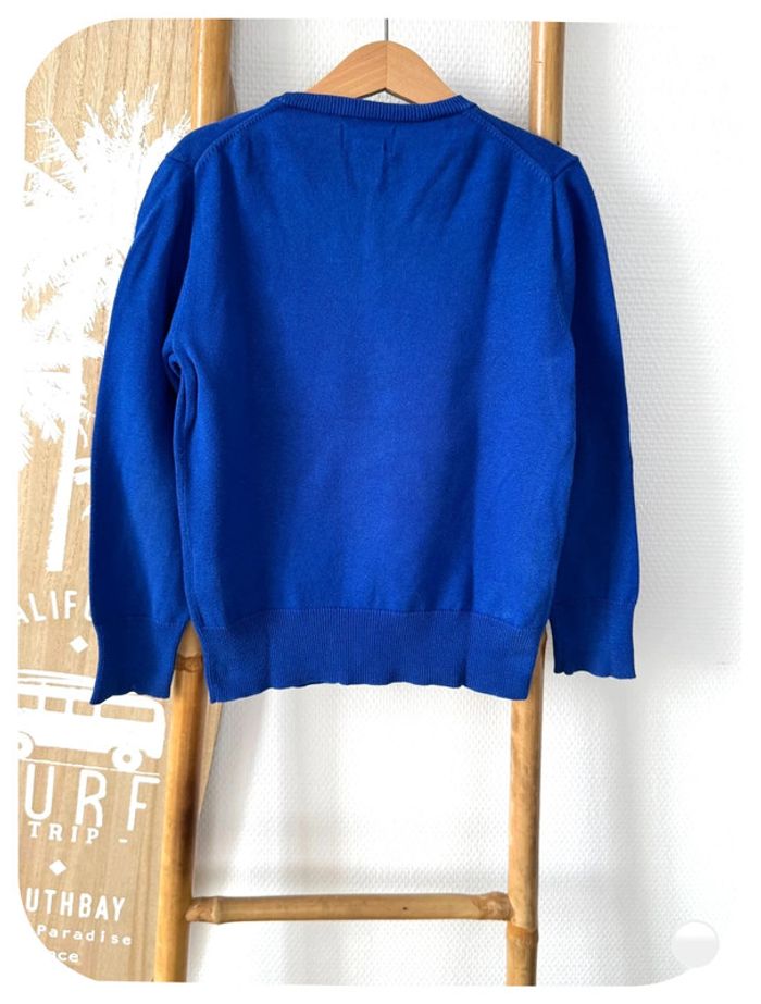 Ralph Lauren Pull col V bleu 6 ans - photo numéro 3