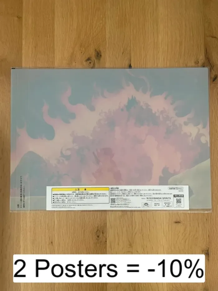 Dragon Ball – Poster A3 Fire Mountain – Ichiban Kuji EX Son Goku Shugyou-hen - photo numéro 2