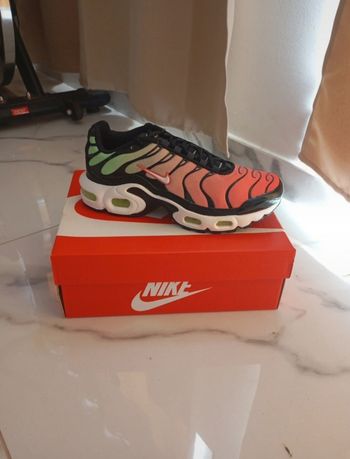 Nike air max plus tn vert/orange