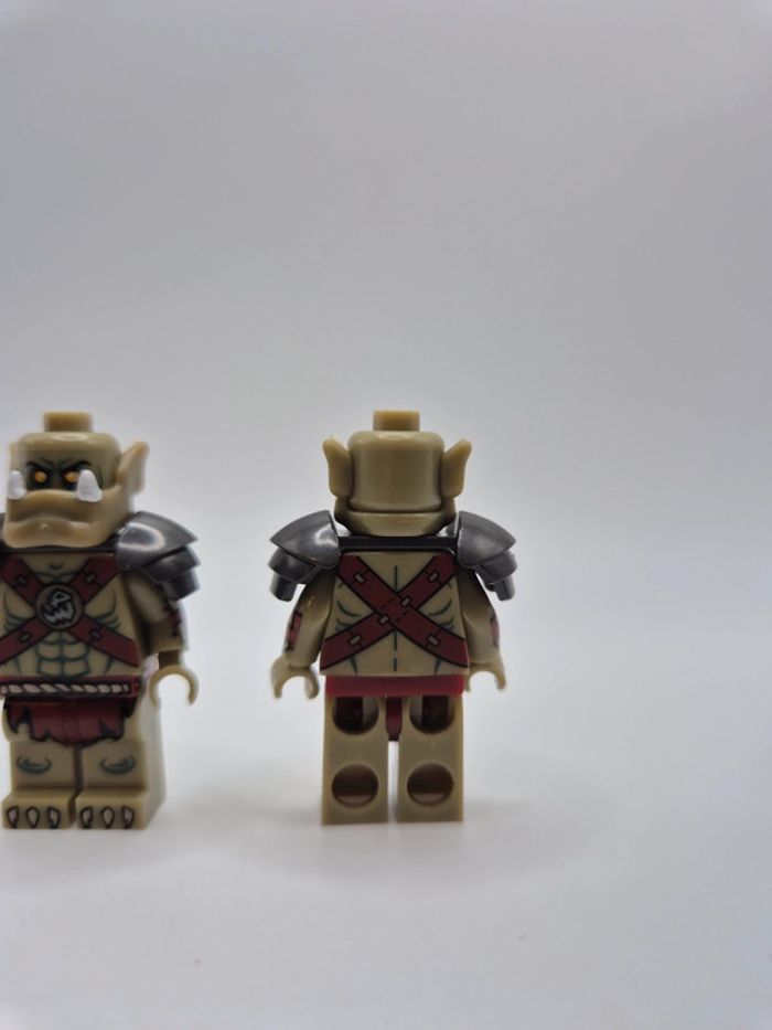 Figurines type lego 2 soldats orcs World Of Warcraft - photo numéro 4