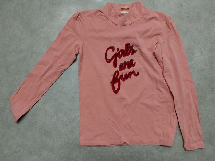 haut tee shirt manches longues fille 12 ans tape à l'oeil