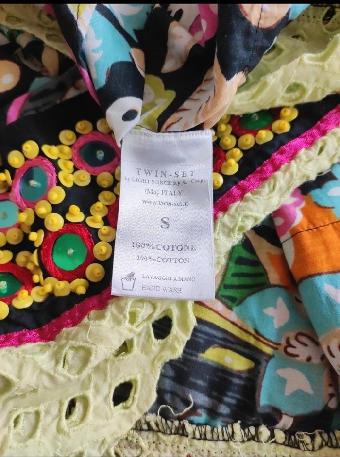 Robe d'été multicolore 100% coton - photo numéro 9