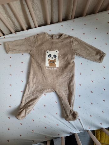 Pyjama velour 3 mois
