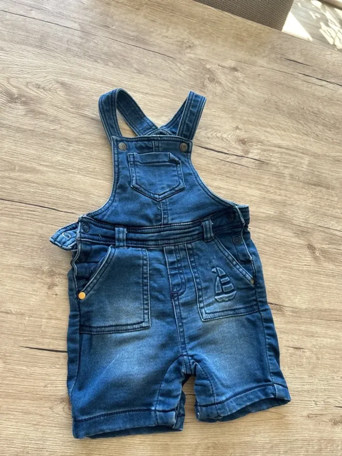 Salopette en jean 12 mois