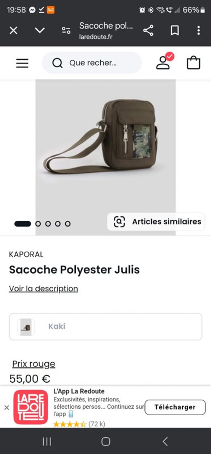 Sacoche kaporal - photo numéro 2