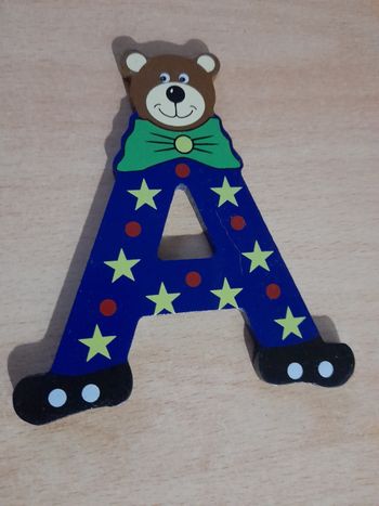 Lettre A ourson 