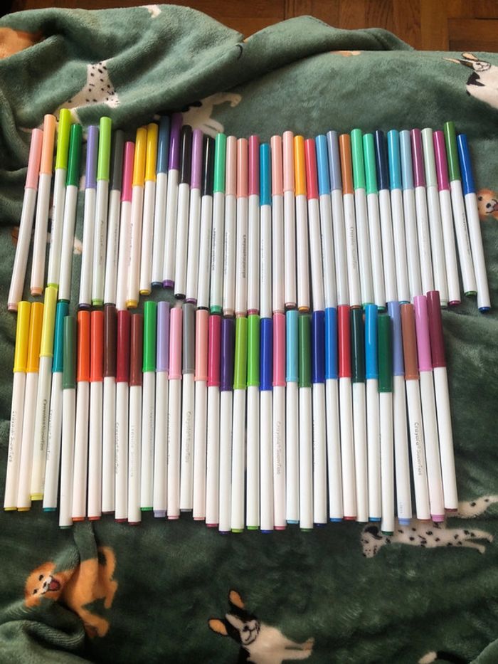 Lot feutres crayola super tips