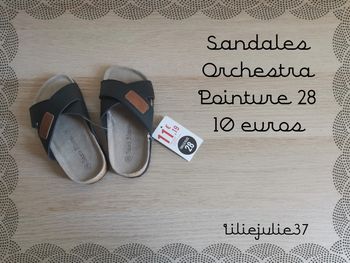 Sandales Orchestra pointure 28