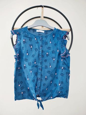 10 ans blouse chemise été Gémo
