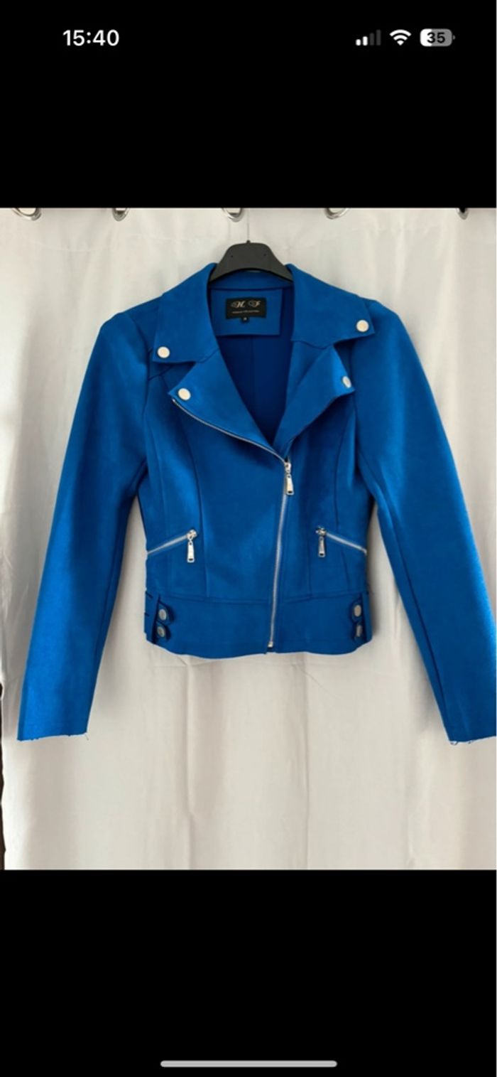 Perfecto bleu électrique