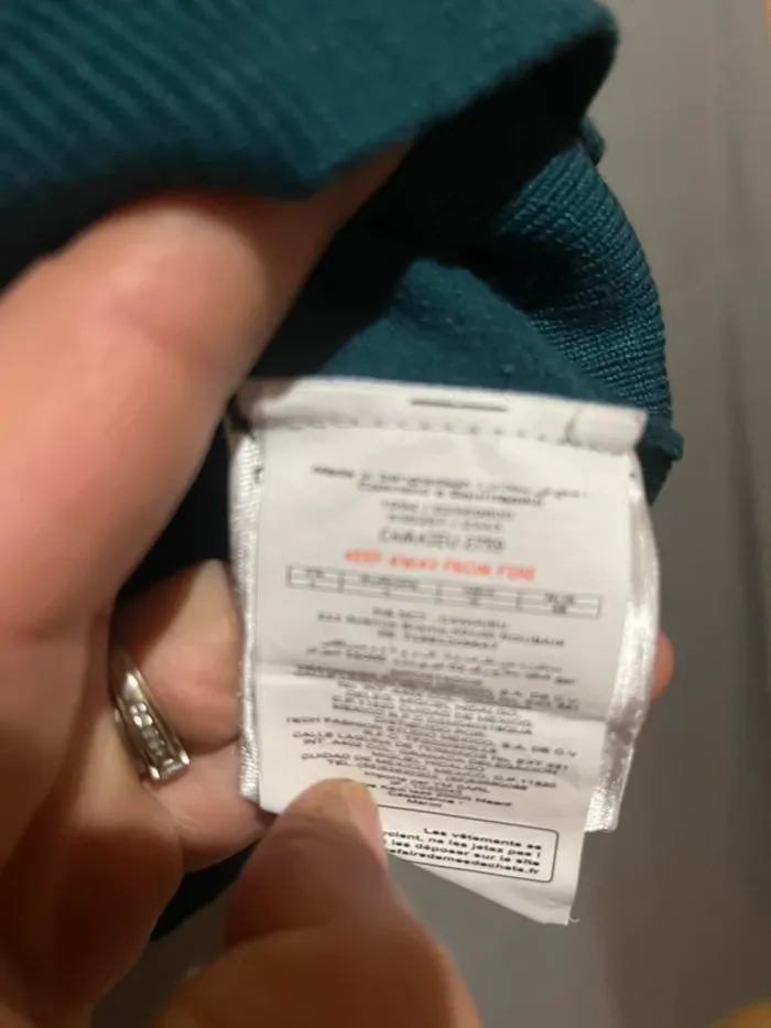 Pull léger camaïeu bleu canard - photo numéro 3