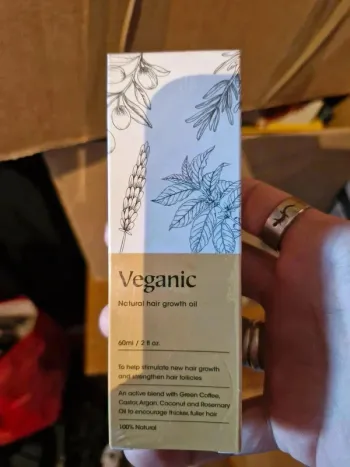 Huile naturelle de croissance veganic