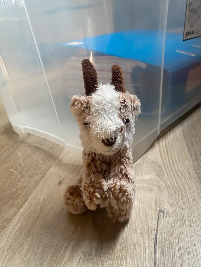 petit doudou chèvre biquette - photo numéro 2