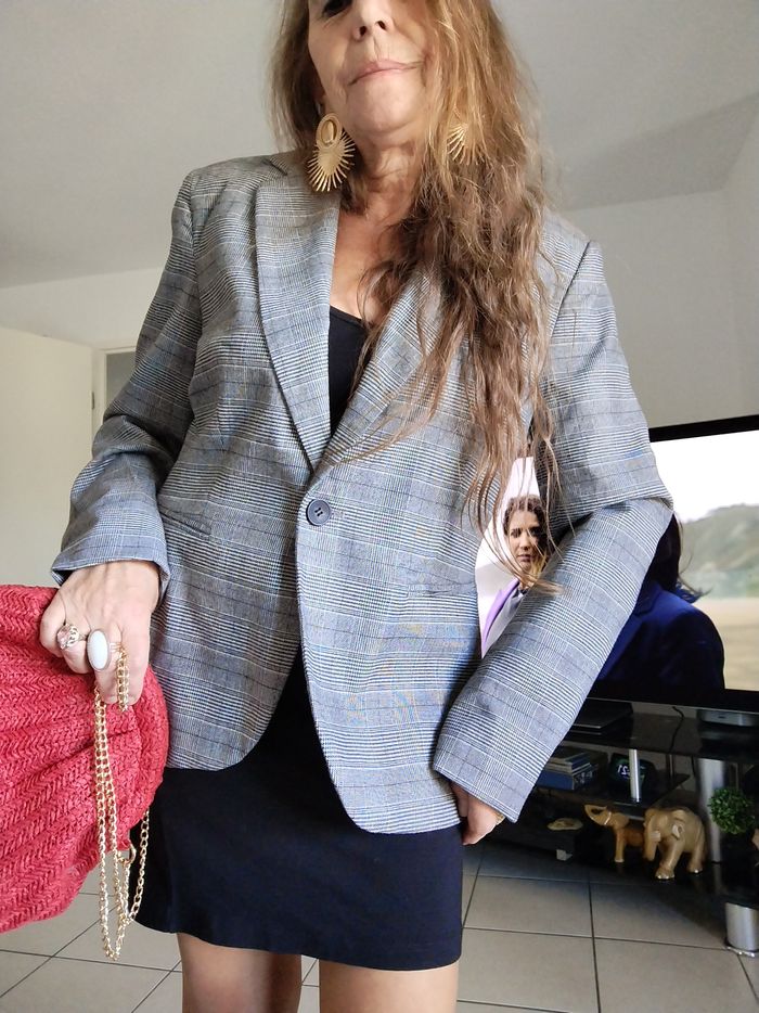 Blazer Prince de Galles ZARA - photo numéro 3