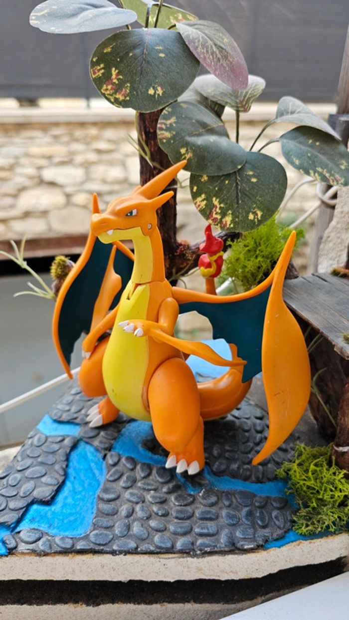 Super grande figurine Pokemon Nintendo tomy Mega-Dracaufeu - photo numéro 3